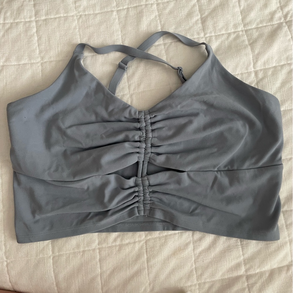 Athleta Cinch Longline Bra D-DD